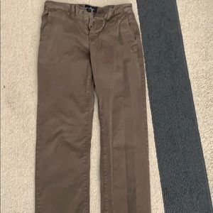 American Eagle Slim Straight Khakis